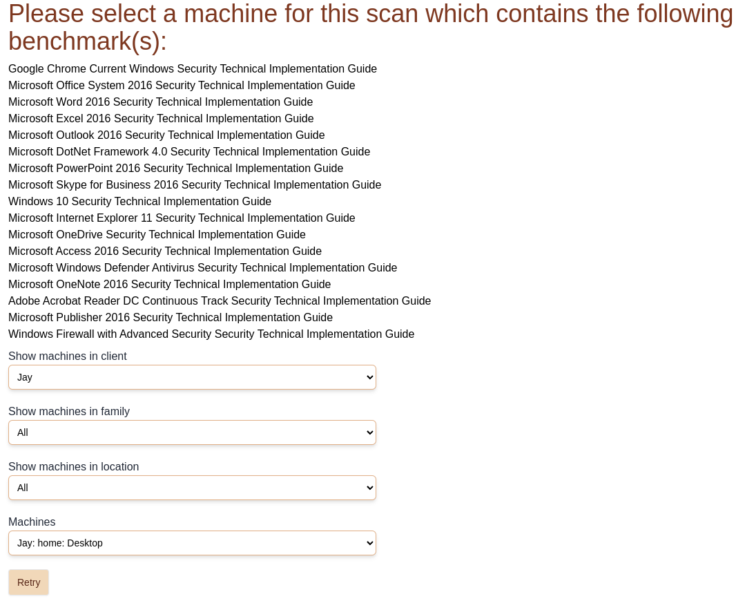 Resolving checklist upload